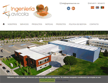 Tablet Screenshot of ingenieriaavicola.com